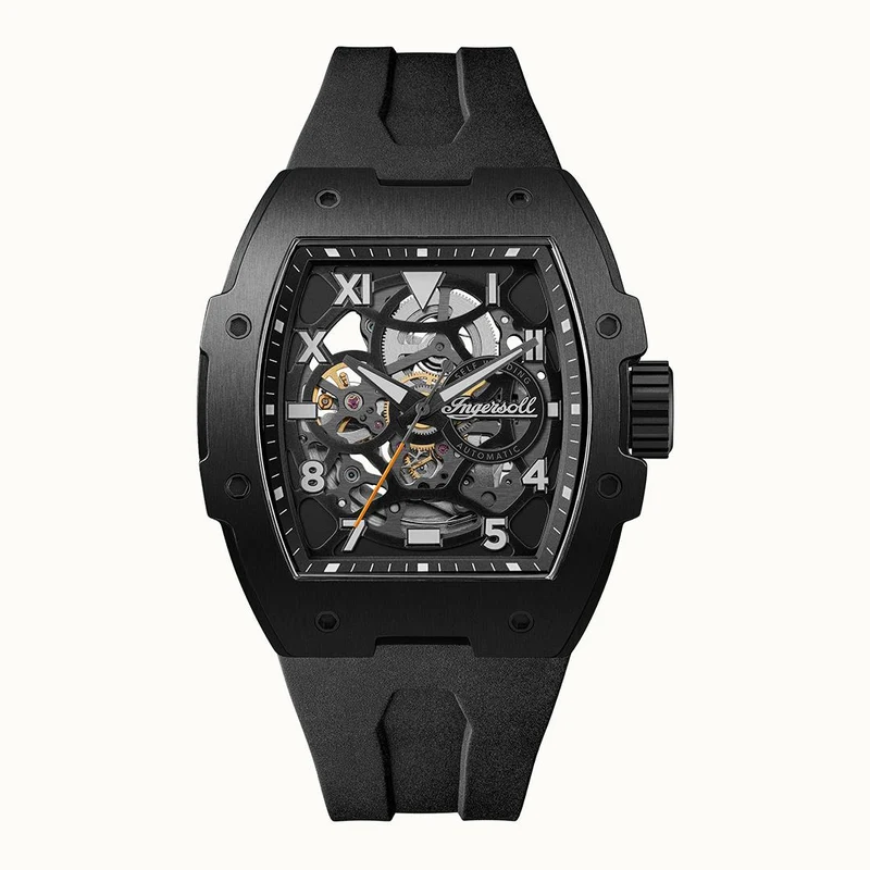 Ingersoll The Play I15302 Herrenuhr • Automatikwerk • Skelett-Zifferblatt