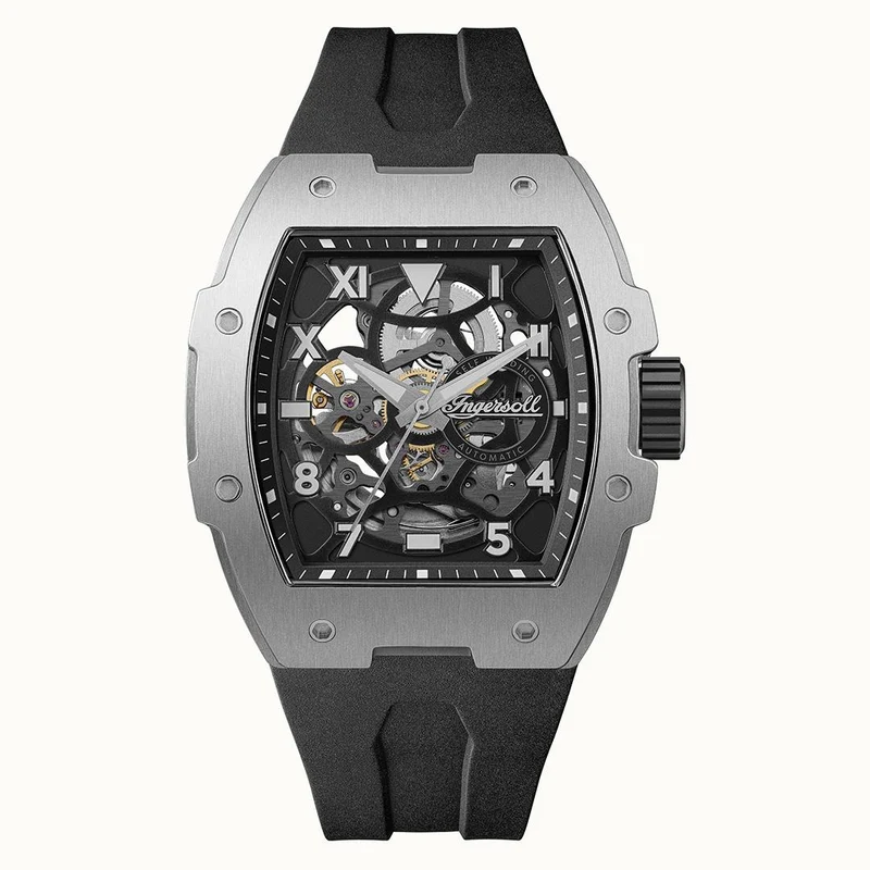 Ingersoll The Play I15301 Herrenuhr • Automatik • Skelett-Zifferblatt