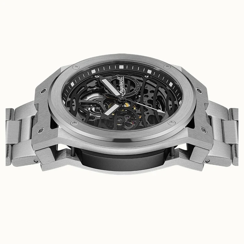 Ingersoll The Springfield I15203 Herrenuhr • Automatikwerk • Skelett-Zifferblatt