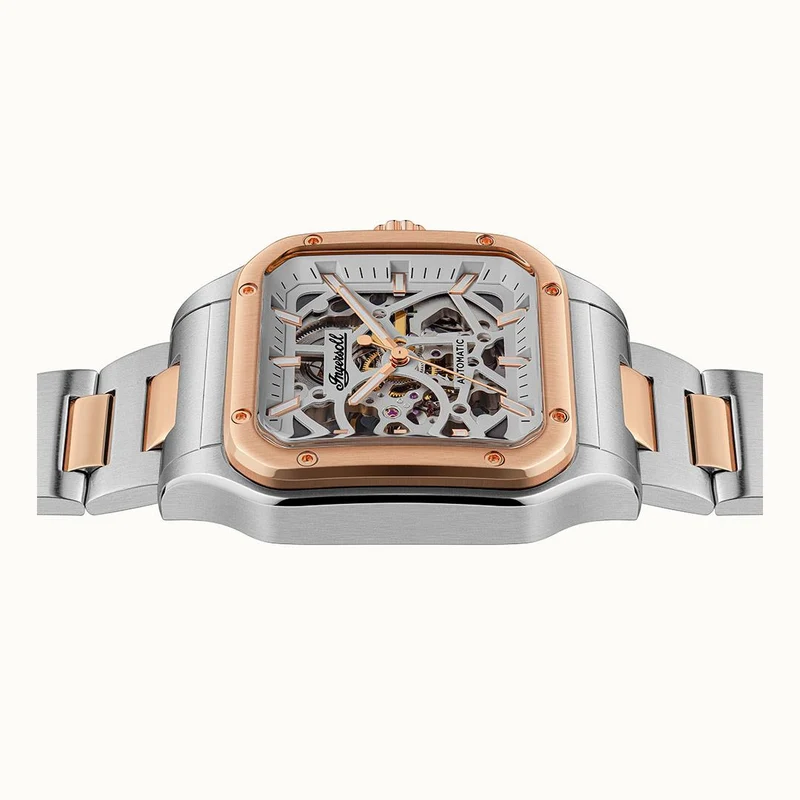Ingersoll The Ollie I14502 Herrenuhr Grau • Automatikwerk • Mineralglas