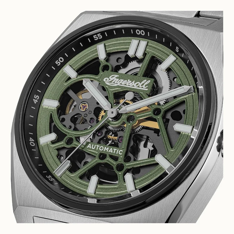 Ingersoll Vert I14304 Herrenuhr • Automatikwerk • Mineralglas