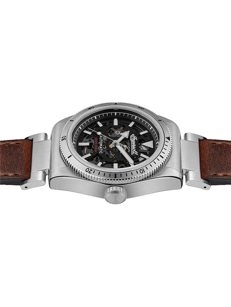 Ingersoll The Scovill I13901 Herrenuhr Schwarz • Automatikwerk • 10 ATM