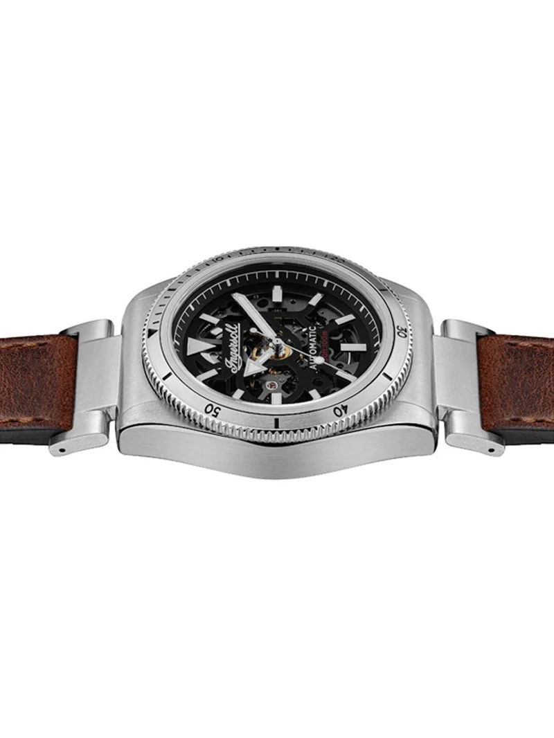 Ingersoll The Scovill I13901 Herrenuhr Schwarz • Automatikwerk • 10 ATM