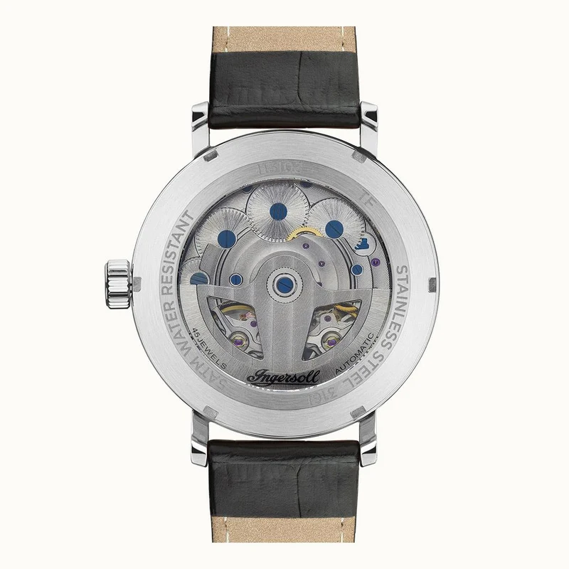 Ingersoll The Tennessee I13103 Herrenuhr Silber • Automatikwerk • Mineralglas