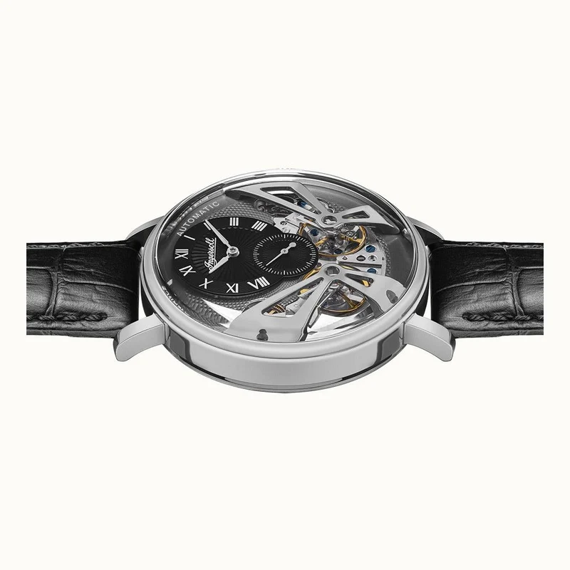 Ingersoll The Tennessee I13103 Herrenuhr Silber • Automatikwerk • Mineralglas