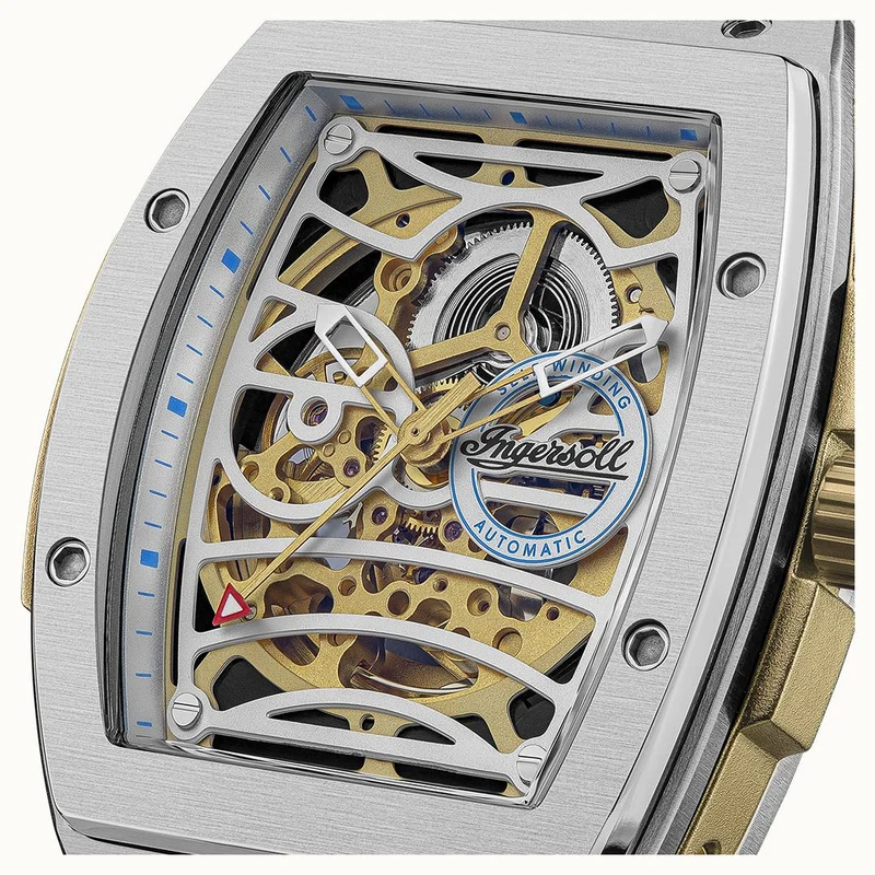 Ingersoll Challenger I12309 Herrenuhr • Automatikwerk • Mineralglas