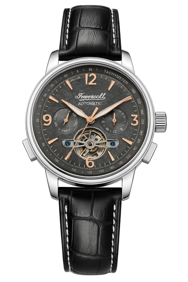 Ingersoll The Regent I00304B Herrenuhr • Automatikwerk • 5 ATM