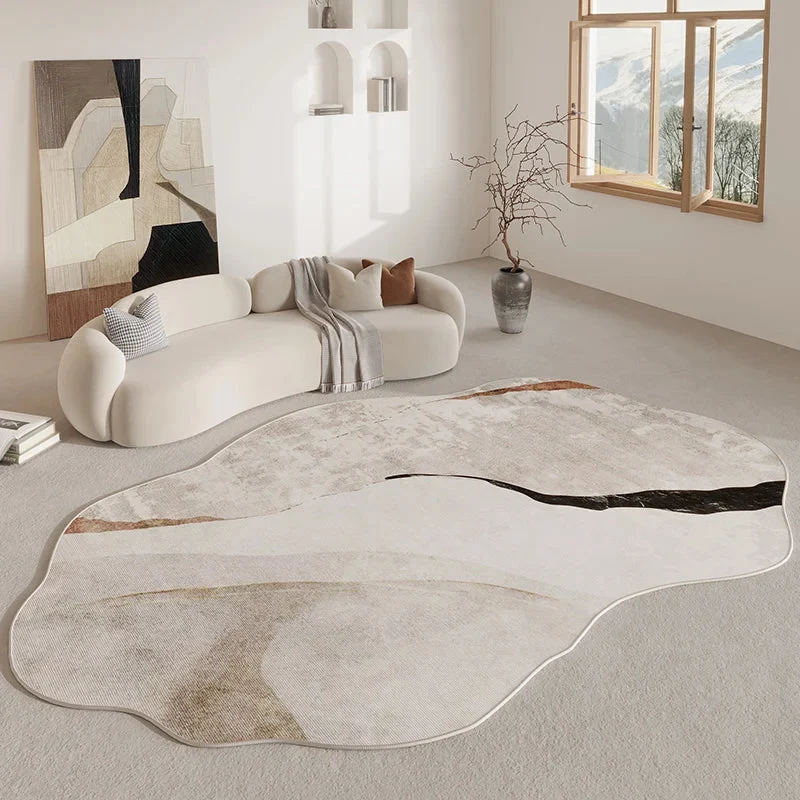Vloerkleed Organische Vormen Antislip Polyester Woonkamer Slaapkamer Hal Modern Design 80x120 140x200 | Sansoti
