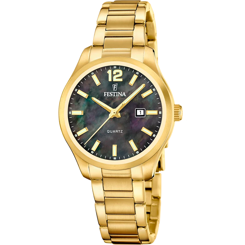 Festina F20741/2 Damen Armbanduhr Schwarz • Mineralglas • Quarzwerk MIYOTA 2015
