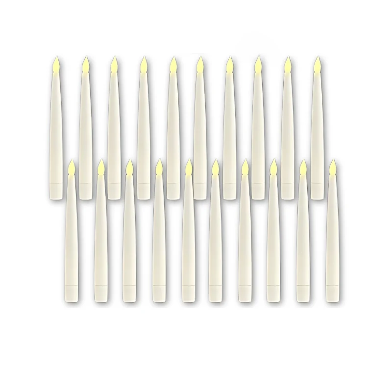 Zwevende LED Kaarsen Set met Afstandsbediening Veilig Sfeerlicht Decoratieve Verlichting voor Woonkamer en Tafel | Sansoti