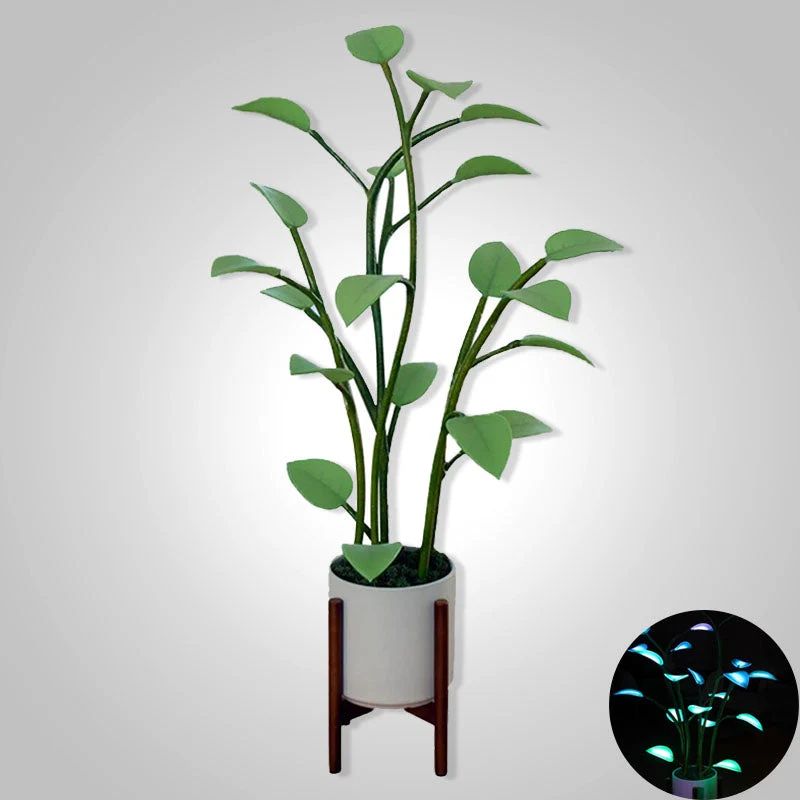 LED Plantenlamp 40cm Kleurwisselend USB Sfeerlamp Nachtverlichting Decoratieve Verlichting voor Woonkamer Bureau | Sansoti