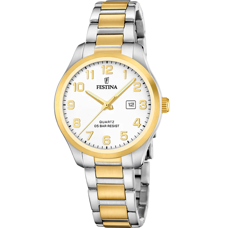 Festina Acero F20739/1 Damenuhr • Quarzwerk • Elegantes Design