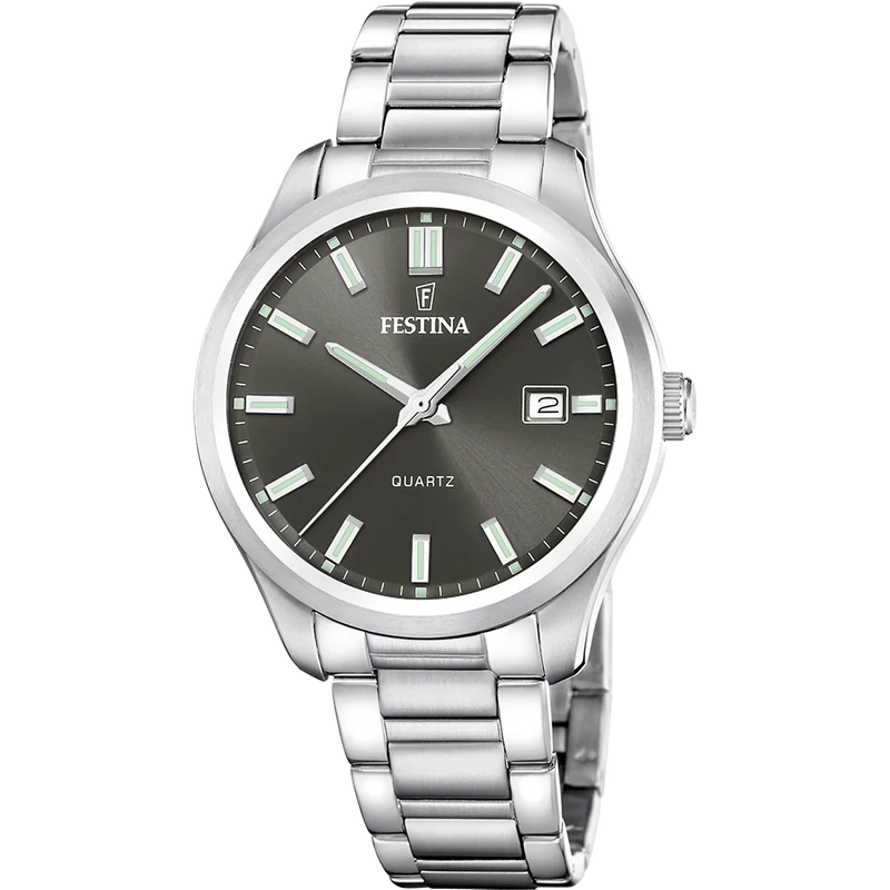 Festina F20736/5 Herrenuhr Grün • 42 mm Gehäuse • 5 ATM Wasserdichtigkeit