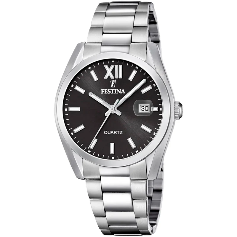 Festina F20707/6 Herrenuhr Schwarz • Quarzwerk Miyota • Datum