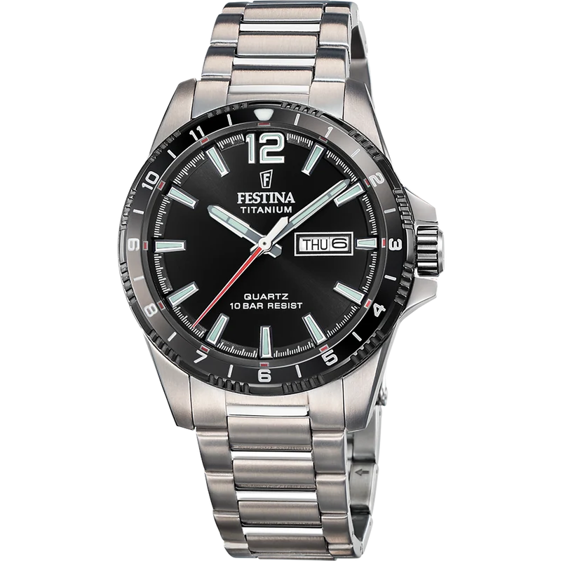 Festina F20698/4 Herrenuhr • Titaniumgehäuse • 10 ATM