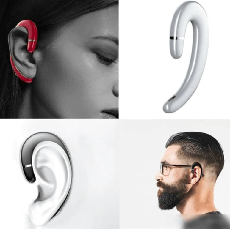 Draadloze Beengeleidingsoordopjes Open-Ear Bluetooth 5.0 Sportoortelefoons Waterbestendig 12u Speeltijd | Sansoti