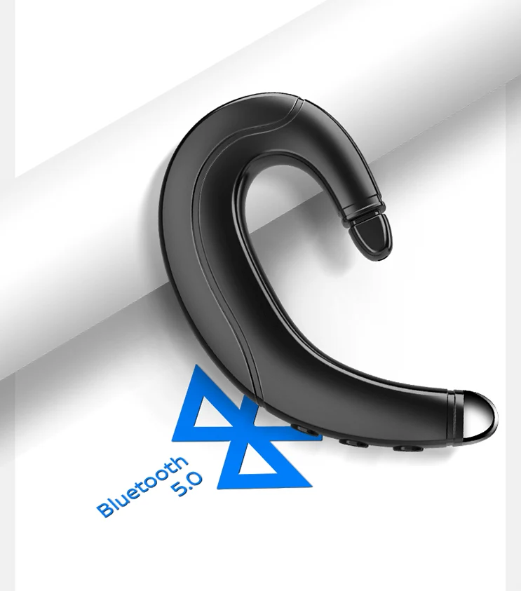 Draadloze Beengeleidingsoordopjes Open-Ear Bluetooth 5.0 Sportoortelefoons Waterbestendig 12u Speeltijd | Sansoti