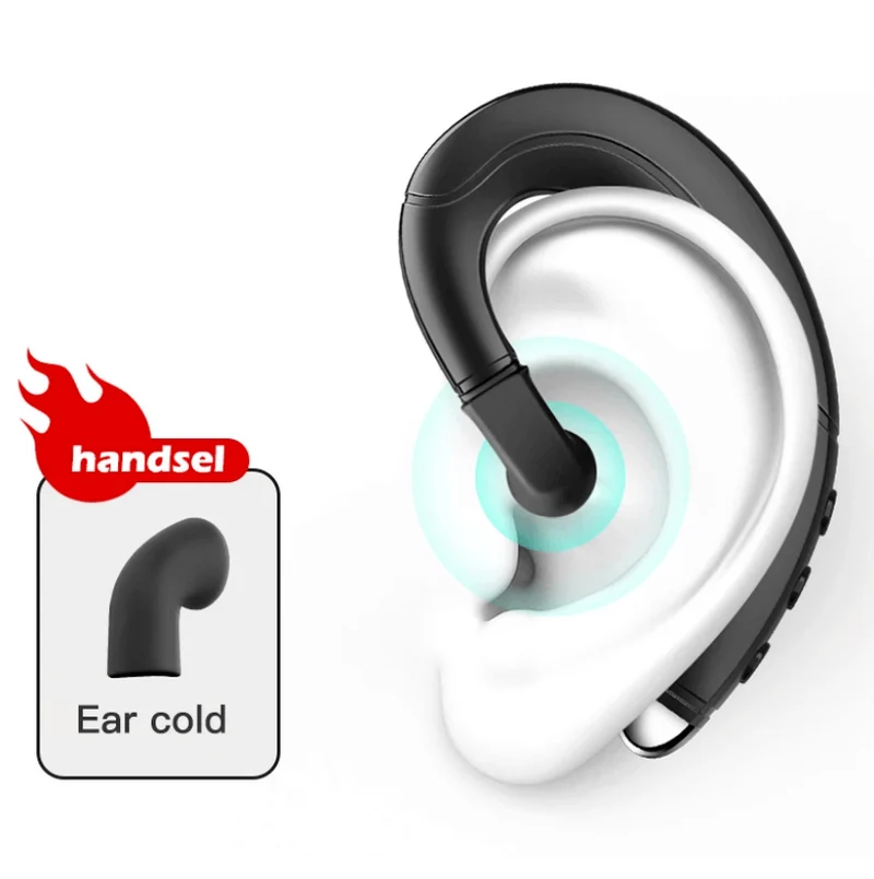 Draadloze Beengeleidingsoordopjes Open-Ear Bluetooth 5.0 Sportoortelefoons Waterbestendig 12u Speeltijd | Sansoti