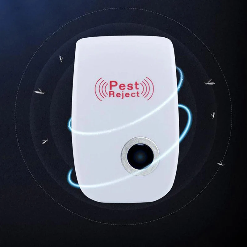 Ultrasone Ongedierteverjager Set 22-65 kHz Geluidloos Veilig Stopcontact Ongediertebestrijding voor Huis Keuken | Sansoti