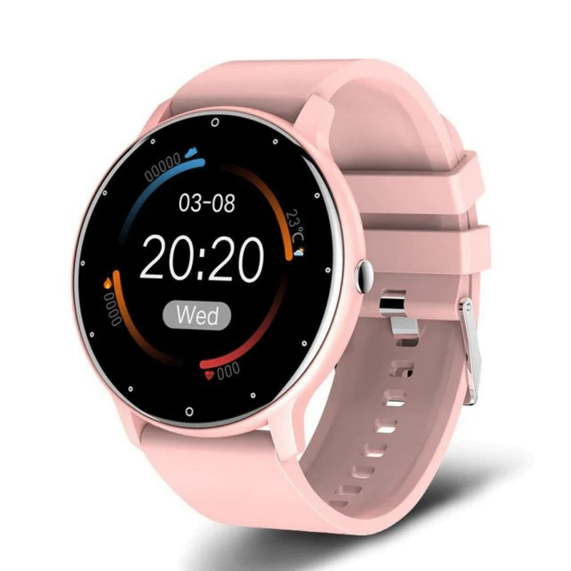 Smartwatch met Activiteitentracker Hartslagmeter Bluetooth Notificaties Waterbestendig Touchscreen Fitness | Sansoti