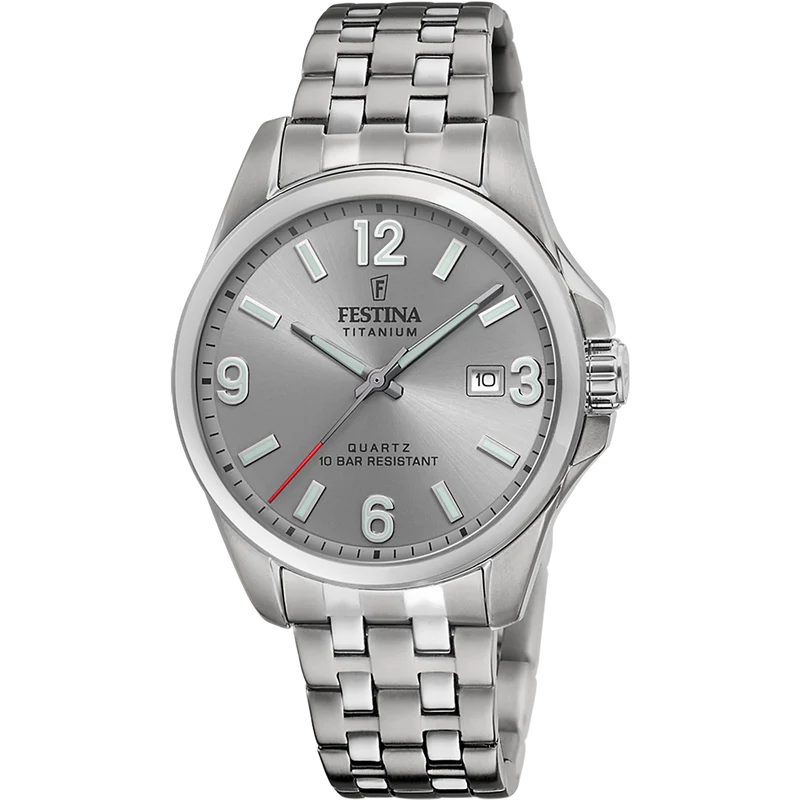 Festina F20696/2 Herrenuhr • Titanium • 10 ATM