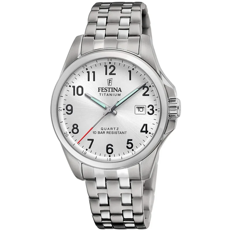 Festina F20696/1 Herrenuhr Titanium Weiß • Quarzwerk MIYOTA 2315 • 10 ATM