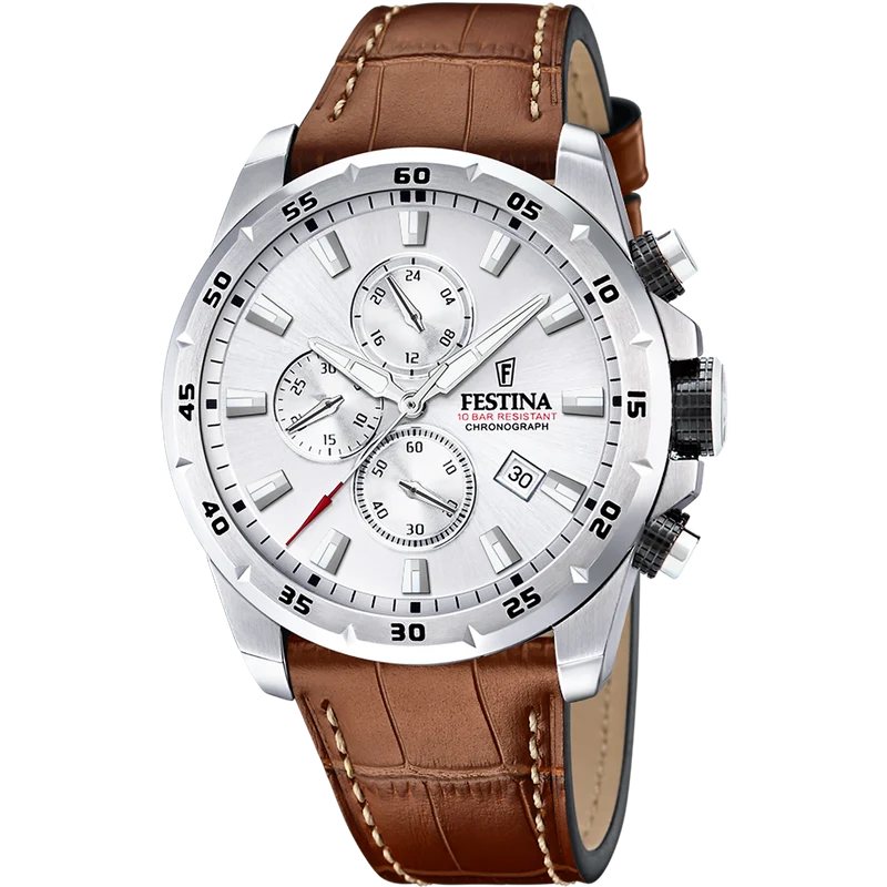 Festina F20692/1 Herrenuhr Chronograph 45mm • Miyota Quarzwerk • 10 ATM