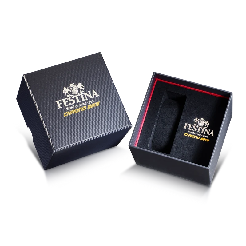 Festina Chrono Bike F20670/2 Herrenuhr Grün • Chronograph • Mineralglas