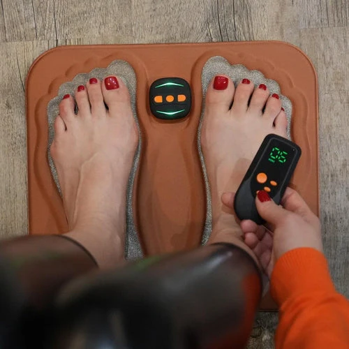 Voetmassage Apparaat met NMES Technologie Elektrische Stimulatie voor Voeten Zenuwstimulator met Afstandsbediening Thuis Voetverzorging | Sansoti