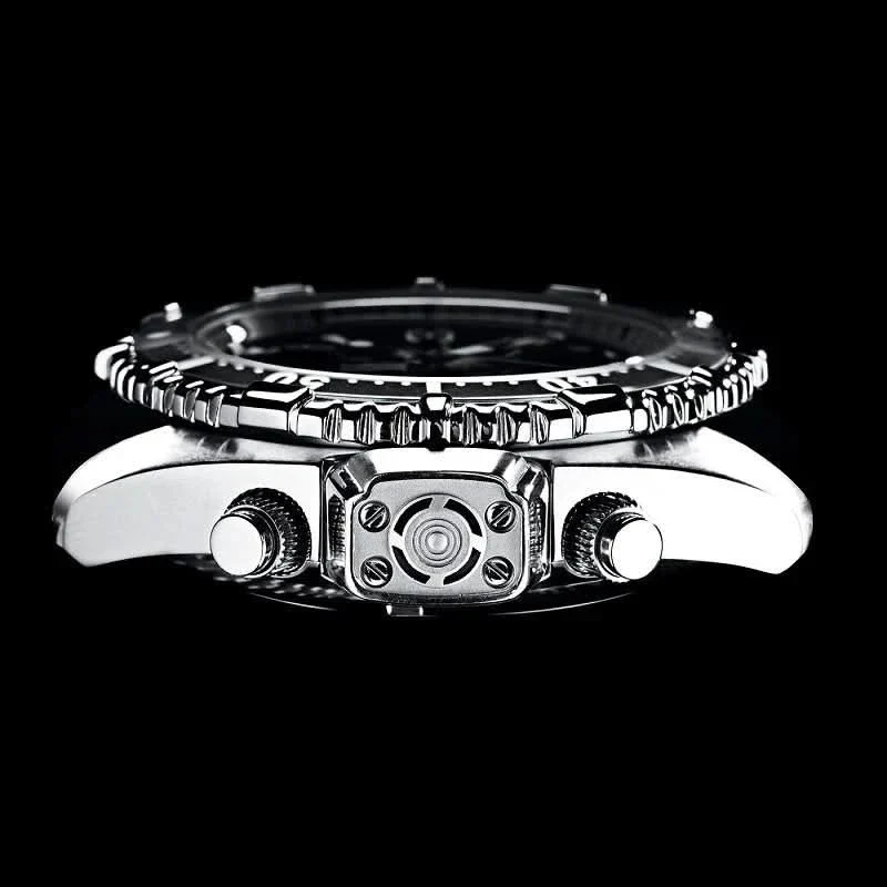 Chris Benz Depthmeter CB-D200X-G-MB Uhr • 200m • Saphirglas