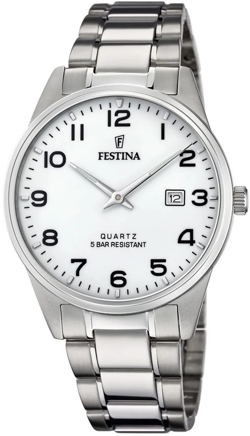 Festina Classics F20511/1 Herrenuhr • Edelstahl • Quarz