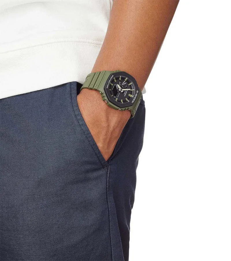 Casio G-Shock GA-2110SU-3AER Herrenuhr • Extreme Stoßfestigkeit • 20 Bar Wasserdichtigkeit