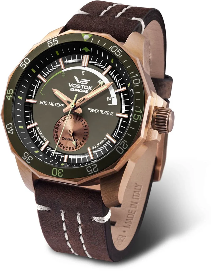 Vostok Europe Rocket N1 NE57-225O565 Herrenuhr • Automatikwerk • Gangreserve-Anzeige