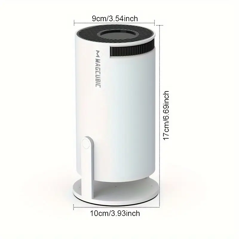 Compacte Mini Projector 4K Ultra HD met Draadloze Connectiviteit Beamer Thuisbioscoop Systeem Streaming Apparaat | Sansoti