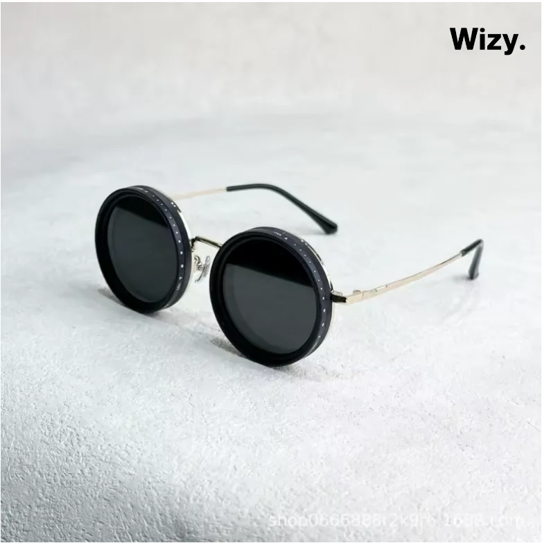Zonnebril met Donkere Glazen UV400 Bescherming Zwart Retro Goud Zilver Fashion | Sansoti