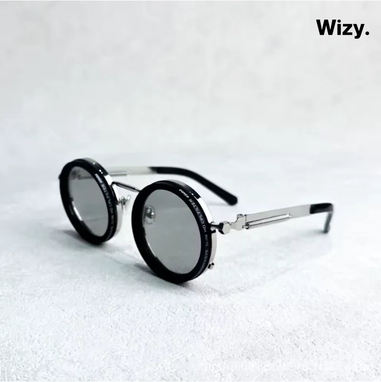 Zonnebril met Donkere Glazen UV400 Bescherming Zwart Retro Goud Zilver Fashion | Sansoti