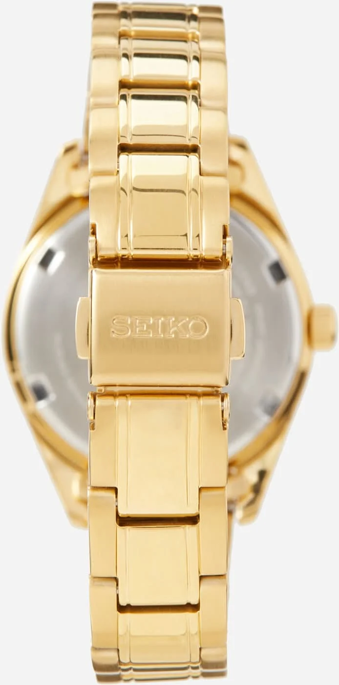Seiko Conceptual SUR632P1 Damenuhr • Saphirglas • Goldene Optik