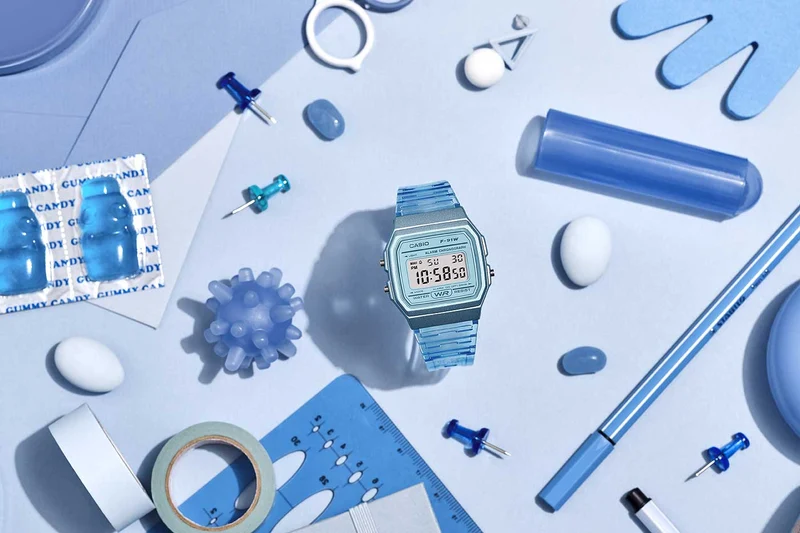 Casio Vintage F-91WS-2EF Uhr • Kultiges Retro-Design • Tagesalarm & Stoppfunktion