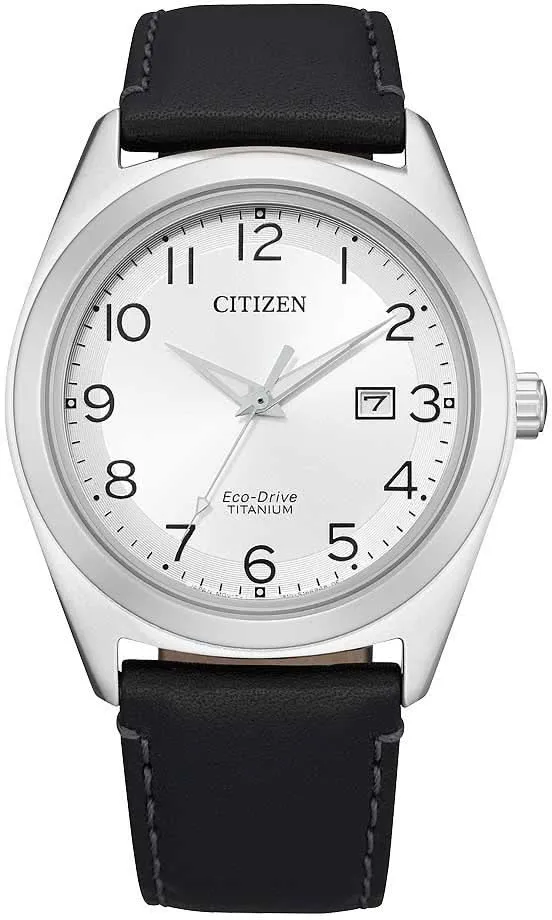 Citizen AW1640-16A Uhr • Schwarzes Lederband • Klassisches Design