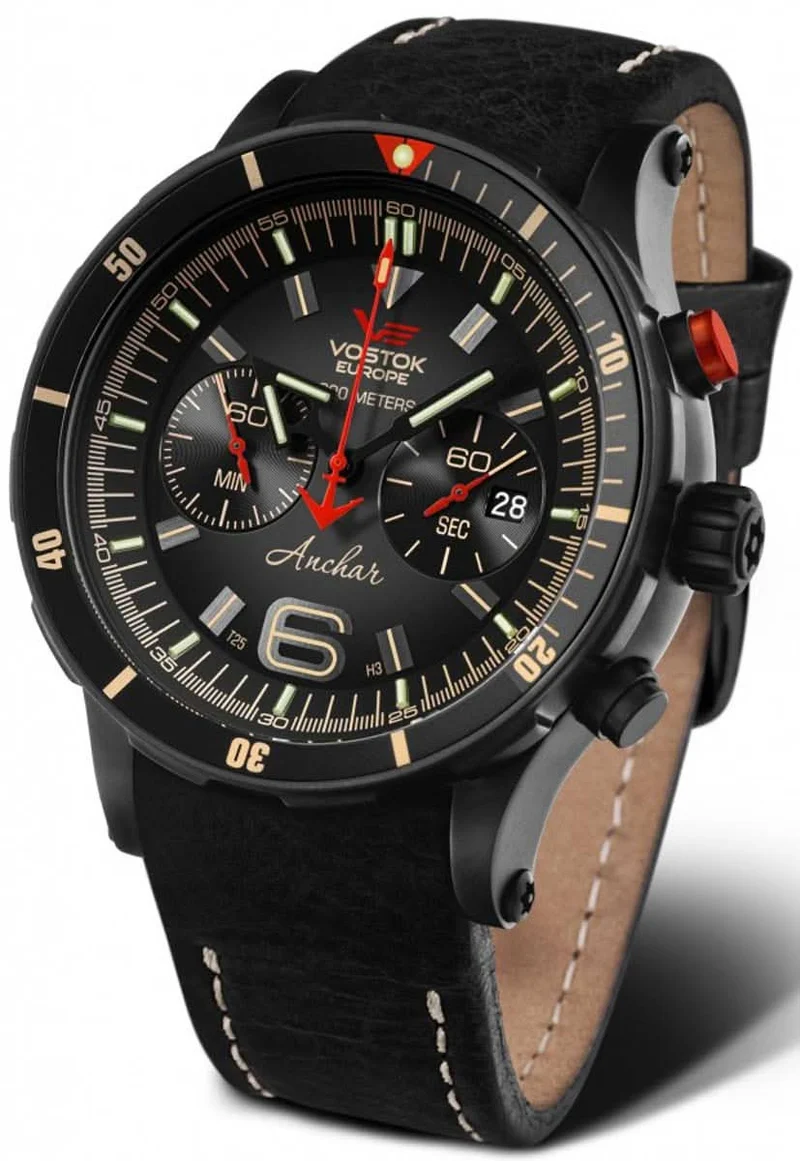 Vostok Europe Anchar 6S21-510C582 Herrenuhr • 30 ATM Wasserdicht • Tritium-Beleuchtung