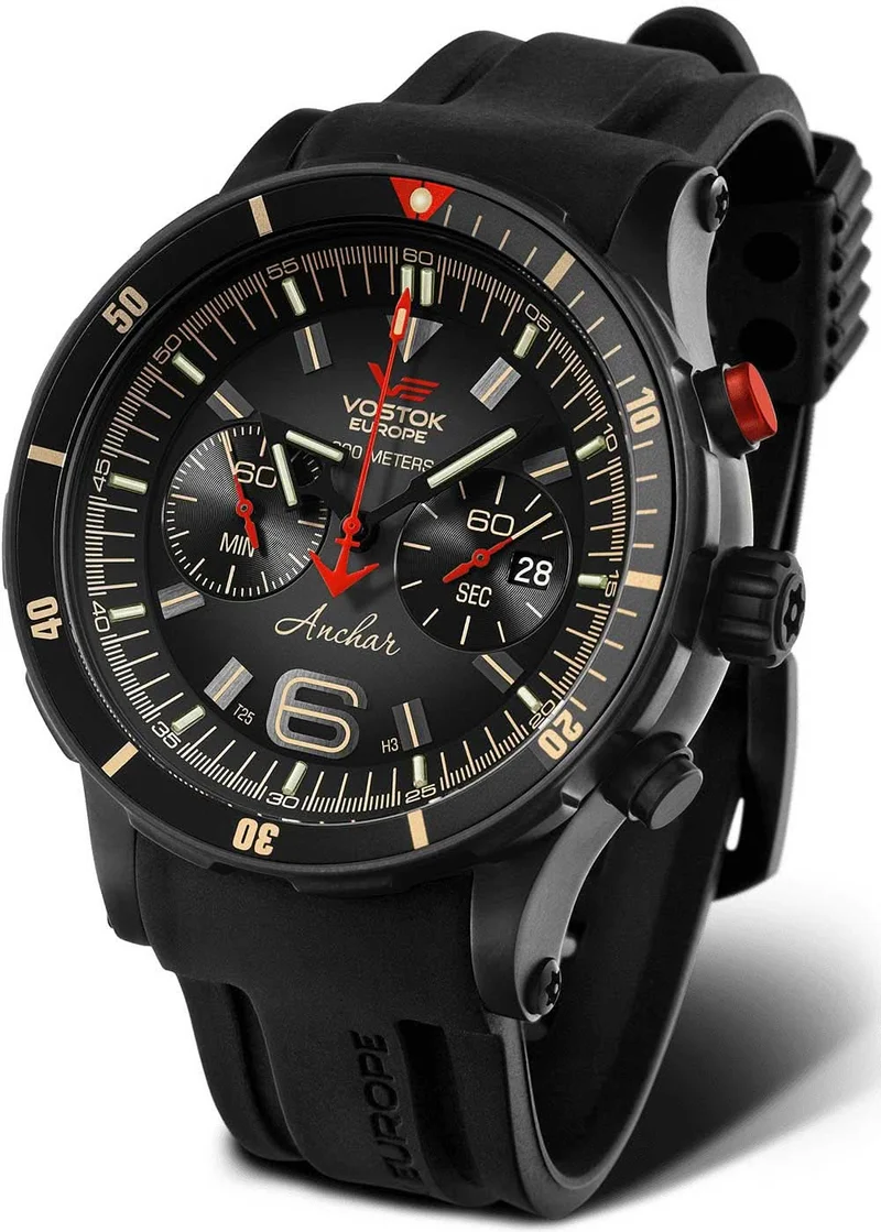 Vostok Europe Anchar 6S21-510C582 Herrenuhr • 30 ATM Wasserdicht • Tritium-Beleuchtung