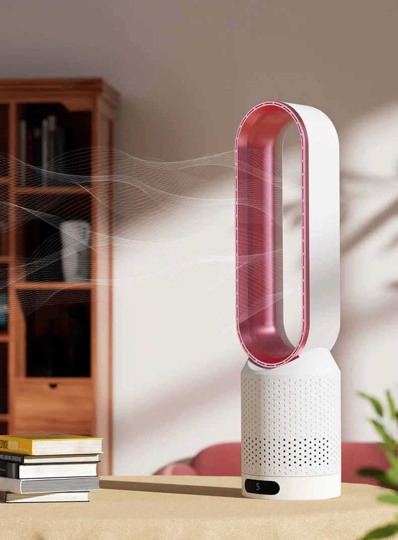 Luchtkoeler met HEPA-Filter Slaapkamer Toren 58 cm Ionisator UV Wasbaar Filter 32 dB Nachtstand | Sansoti