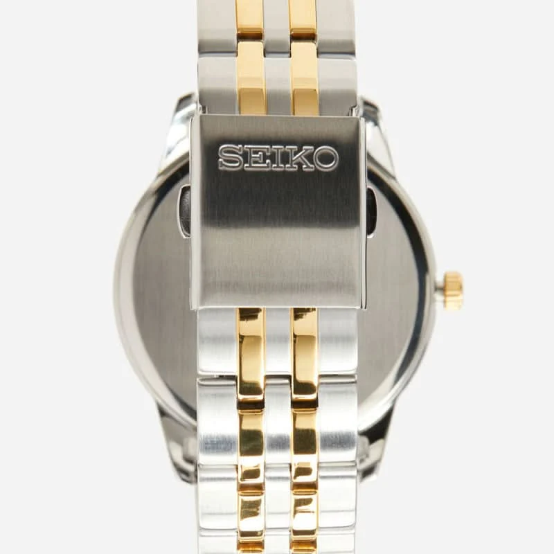 Seiko Conceptual SUR402P1 Herrenuhr • Saphirglas • Gold-Optik