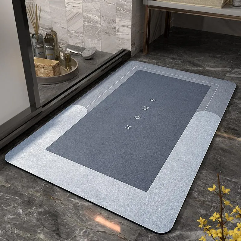 Zachte Badmat Antislip 40x60 cm | Superabsorberend Microvezel Droogloopmat voor Badkamer Keuken | Sneldrogend Vloerkleed met Antislip Onderkant | Sansoti