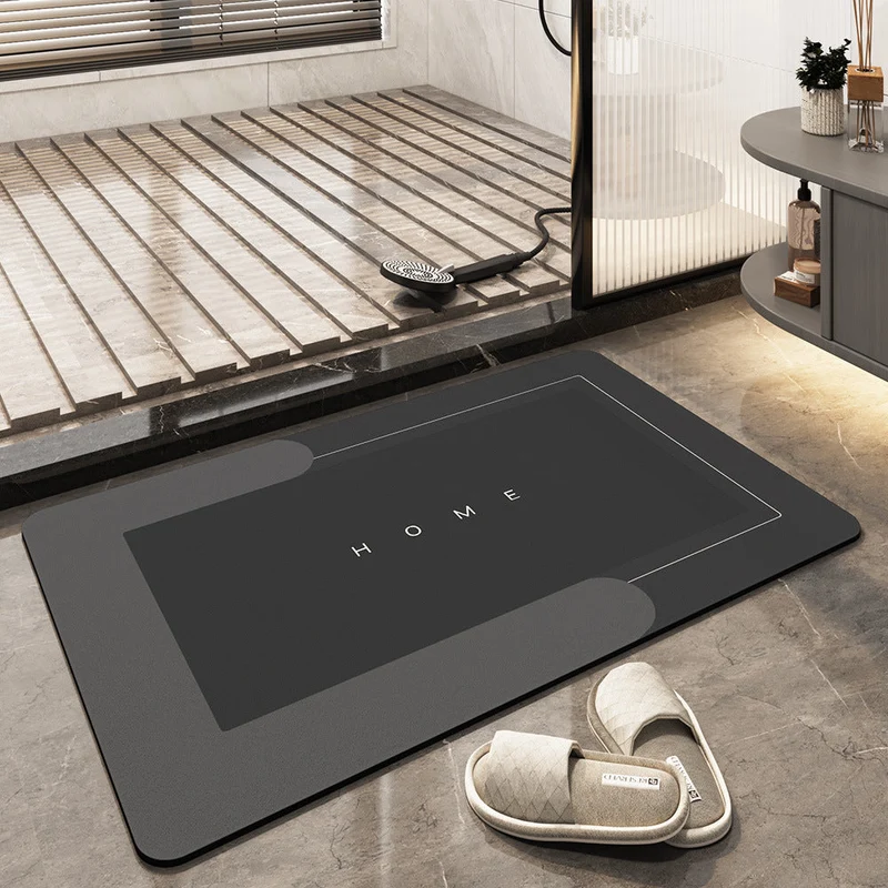 Zachte Badmat Antislip 40x60 cm | Superabsorberend Microvezel Droogloopmat voor Badkamer Keuken | Sneldrogend Vloerkleed met Antislip Onderkant | Sansoti
