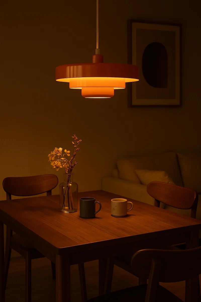 Retro Metalen Hanglamp LED Warmwit Zwart Brons Vintage Keukenlamp Eetkamer Woonkamer Sfeervol Licht | Sansoti