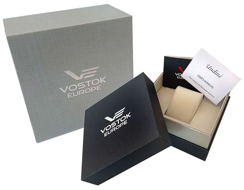 Vostok Europe Undiné VK64-515E628 Damenuhr • 20 ATM Wasserdicht • Wechselband-Set