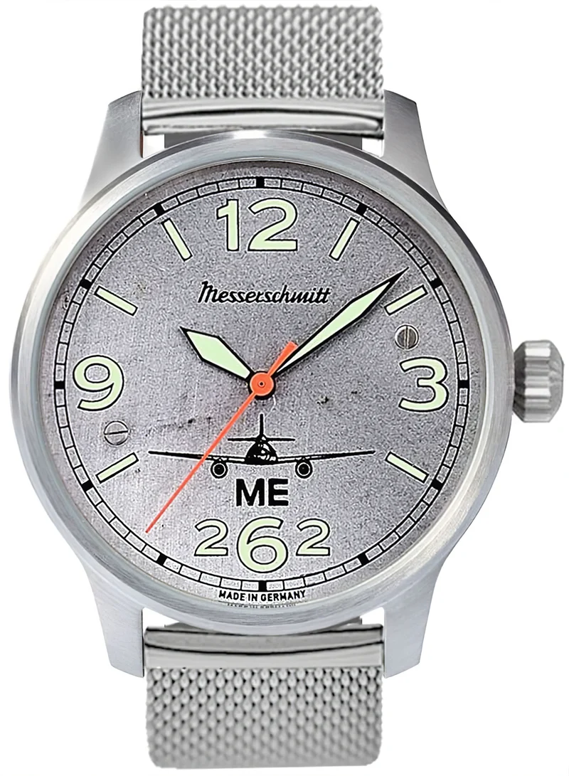 Messerschmitt ME 262 3H262-Vin-LH Herrenuhr • Made in Germany • Schweizer Werk
