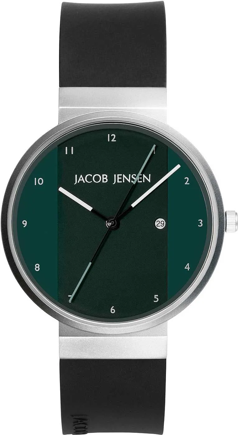 Jacob Jensen New 715 Unisex-Uhr • Dänisches Design • Flach