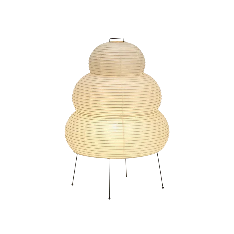 Vloerlamp Rijstpapier Ø40cm Wolkvormig Warm Wit 3000K Scandinavisch Design Sfeervolle Interieurverlichting | Sansoti
